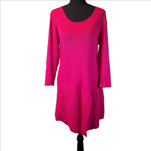 Introducing the Perfect Fuchsia Pink Sweater Dress for New York & Company L/XL